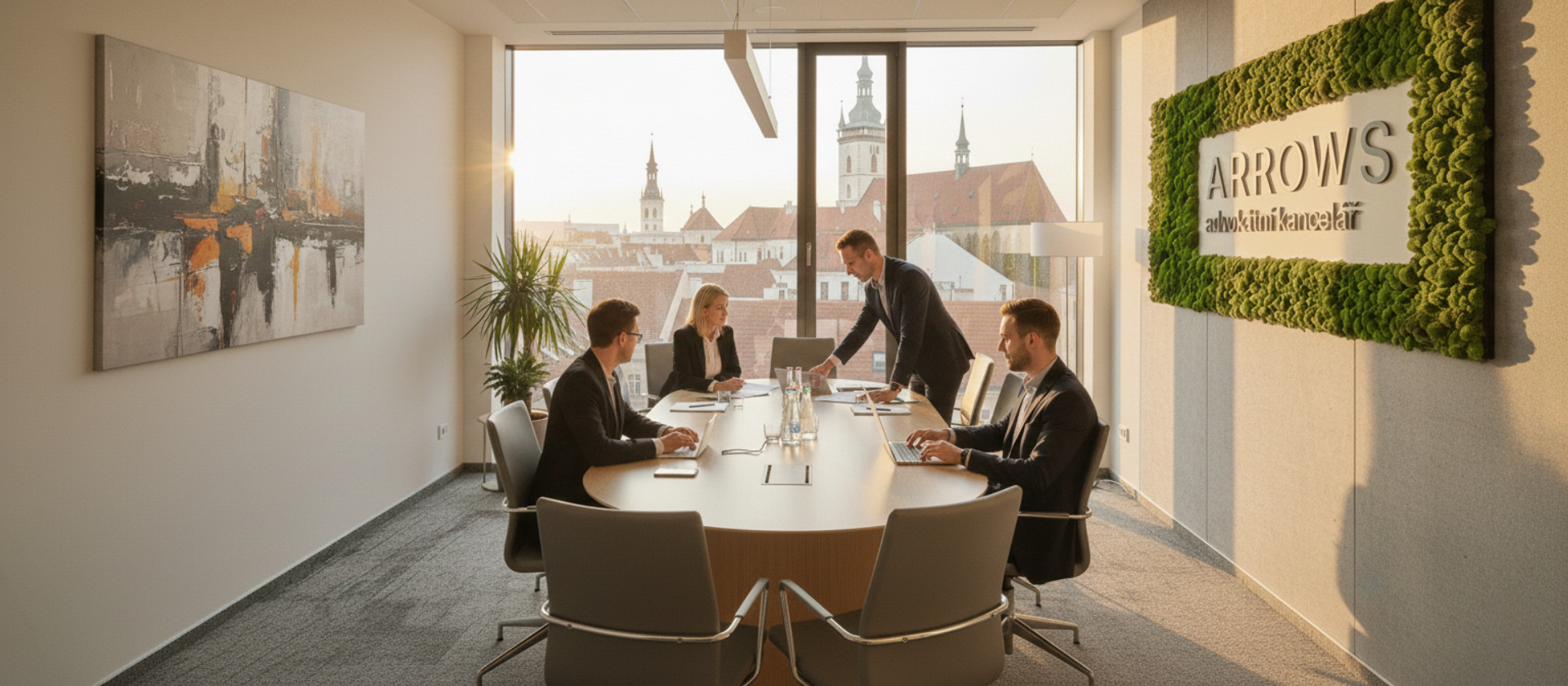 Odborník konzultuje s klienty reporting